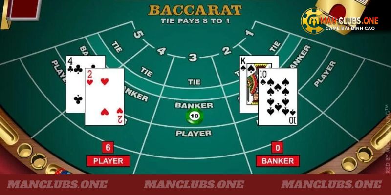 Hướng dẫn chi tiết cách chơi Baccarat Manclub